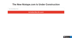 Desktop Screenshot of nixtape.com