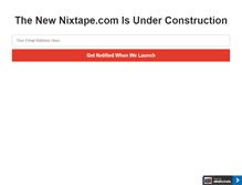 Tablet Screenshot of nixtape.com